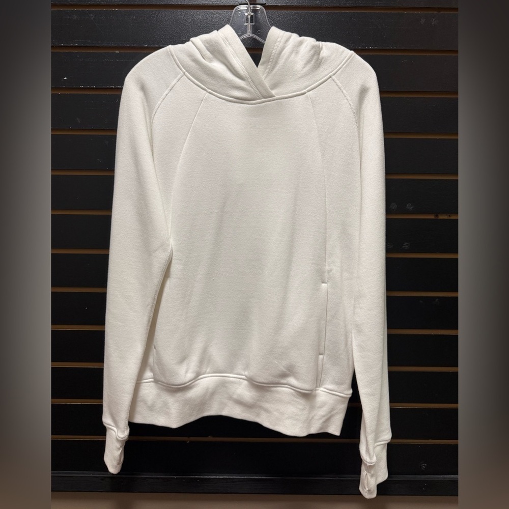 ZYIA Active Oh So Soft Classic Hoodie White Size Large